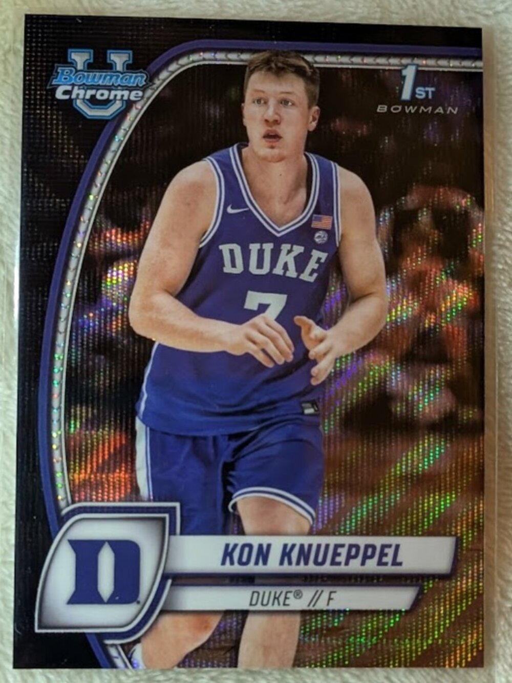 2025 Topps CHROME 1st Bowman RC KON KNUEPPEL #48